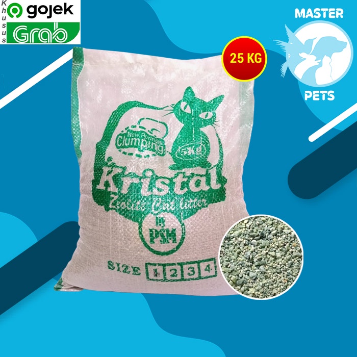 [GOSEND] Pasir Zeolite 25 Kg Kucing cat sand 25kg murah