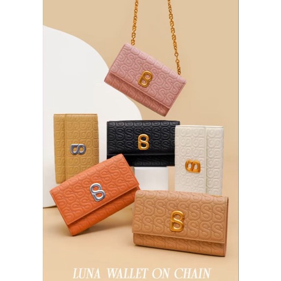 Luna Chain Wallet Buttonscarves BS Benang Jarum BJ Bag Tas sling