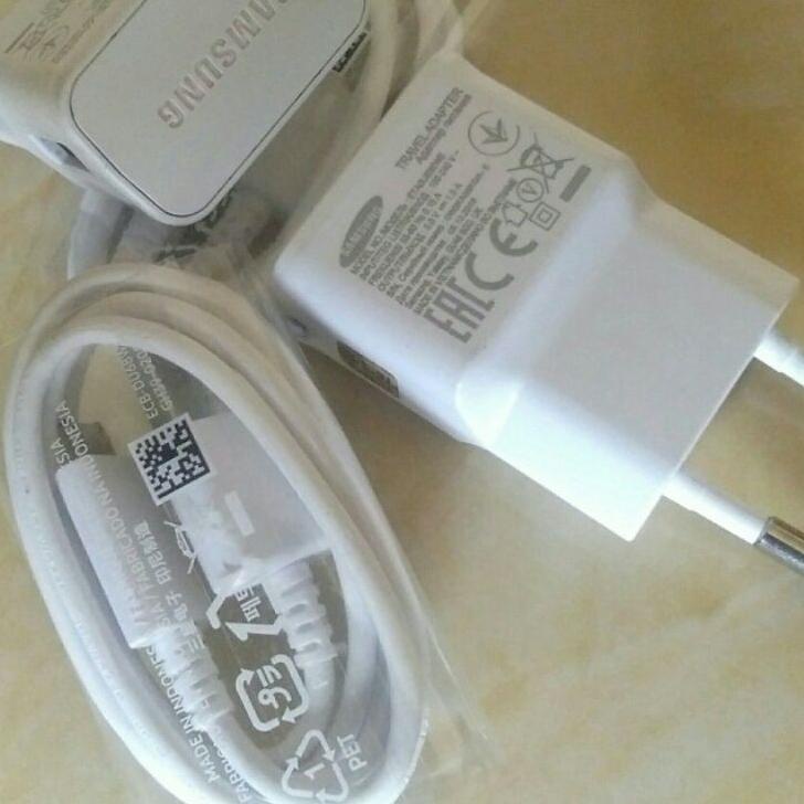 Charger Samsung Original 1A A10 M10 J2 J3 J4 J5 J6 J6+ A5 A6 plus j2 prime Ori 100% bekas bawaan hp 