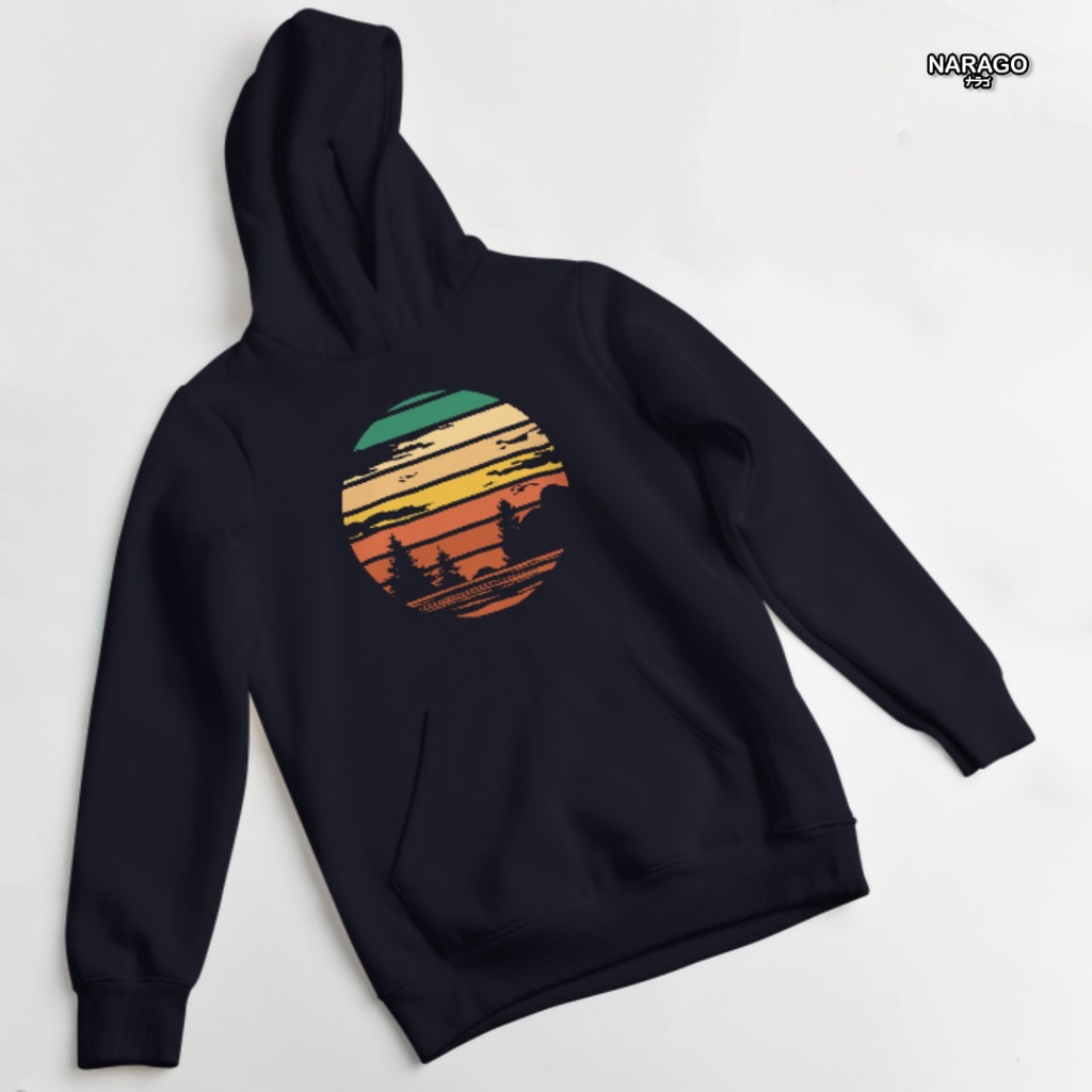 Nara.Grosir - Hoodie Jumper Sunset l Sweater Hodie Unisex