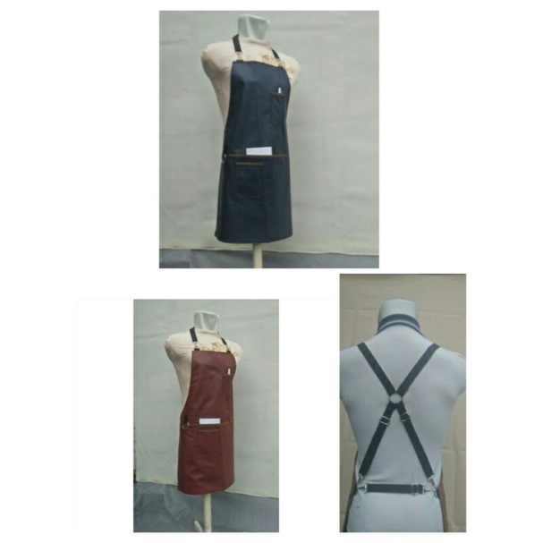 celemek/masak,apron,barista,kulit,sintetis
