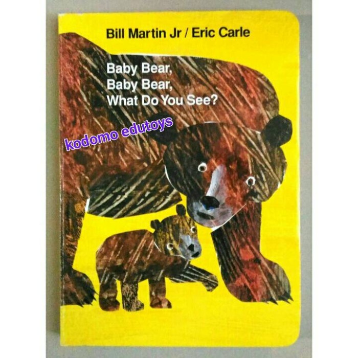 ⭐BISA COD⭐ Baby Bear,Baby Bear,What Do You See? by Eric Carle,Buku Impor Anak