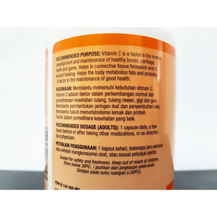 Natural Factors Sunkist VIT C Vitamin C BUFFERED 1000MG 60 Capsule