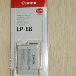 BATTERY CANON LP-E8 BATRE FOR 600D 700D 550D BATERAI CANON
