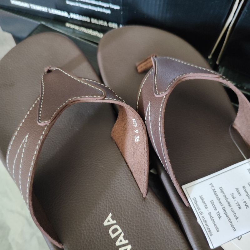 NTF9 sandal jepit selop NEVADA original anak laki laki cowok 33 34 35 36