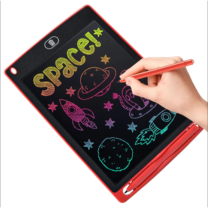 LCD Writing Tablet Anak 8.5 Inch Papan Tulis Gambar Belajar Drawing Pad