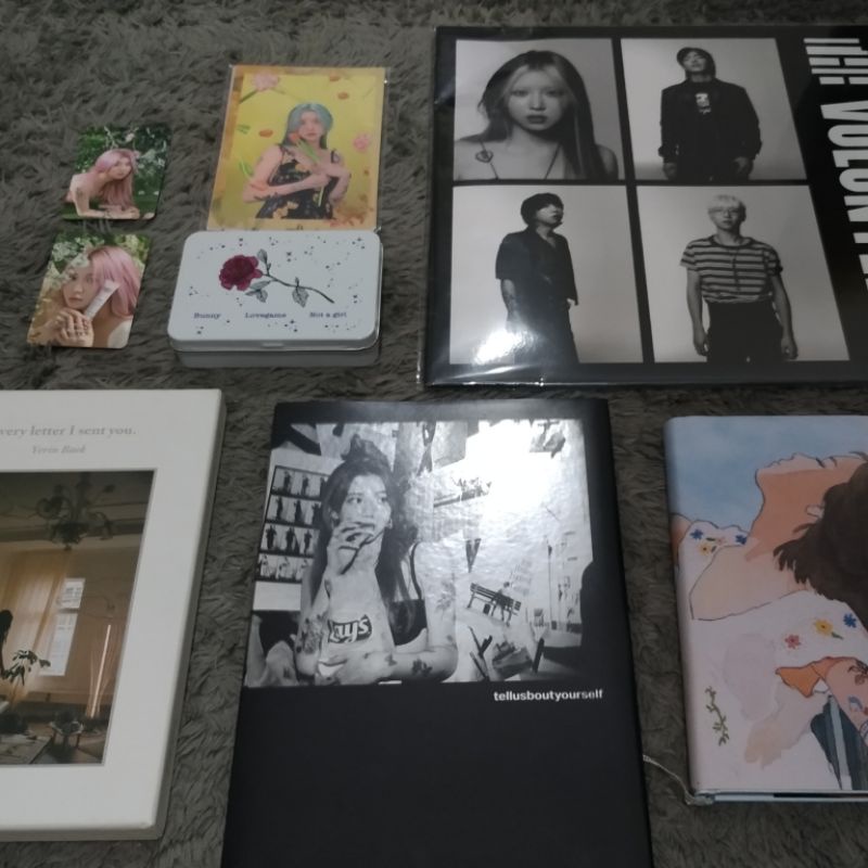 [BACA KETERANGAN] Yerin Baek Album + Merch