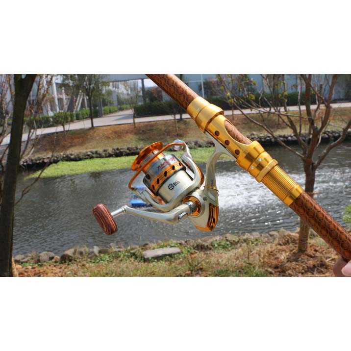 Gulungan Reel Pancing Power Handle EF6000 Basi Fishing Spinning 12 Ball Bearing Yumoshi