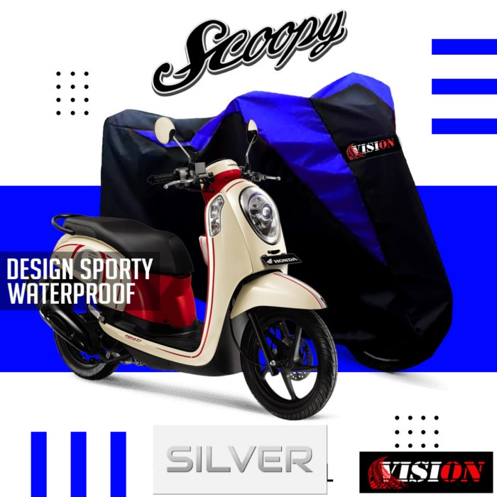 COVER MOTOR SARUNG MOTOR SCOOPY SPACY BEAT VARIO GENIO MIO NEX