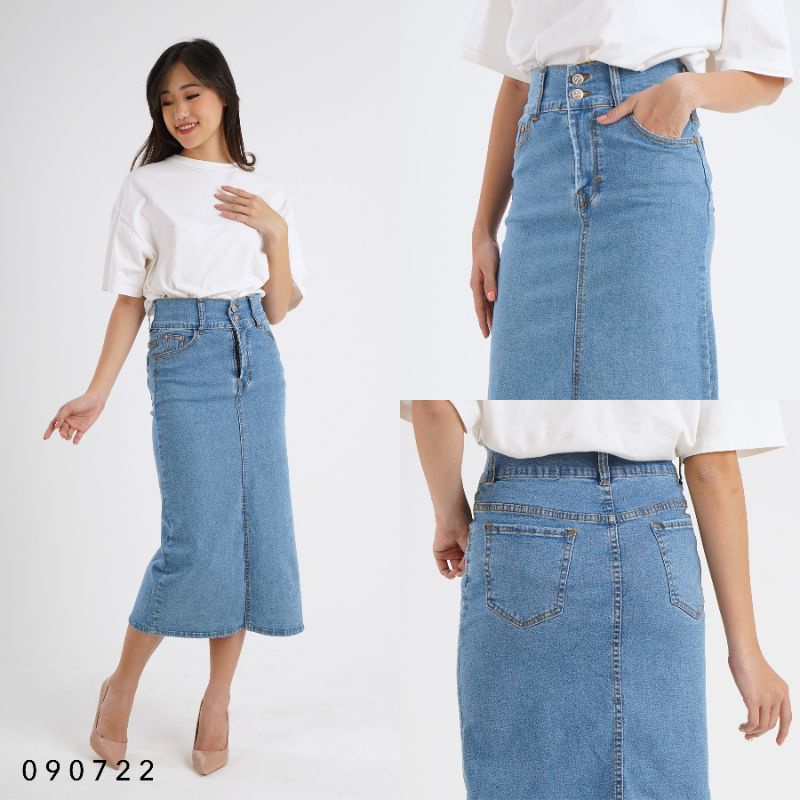 Rok Jeans  Wanita Fashion Modis