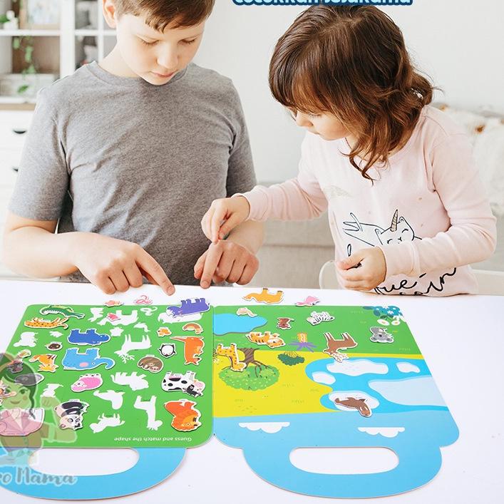 

Pasti Laris Buku Aktivitas Anak Stiker Magnetik Premium Magnetic Sticker Book.