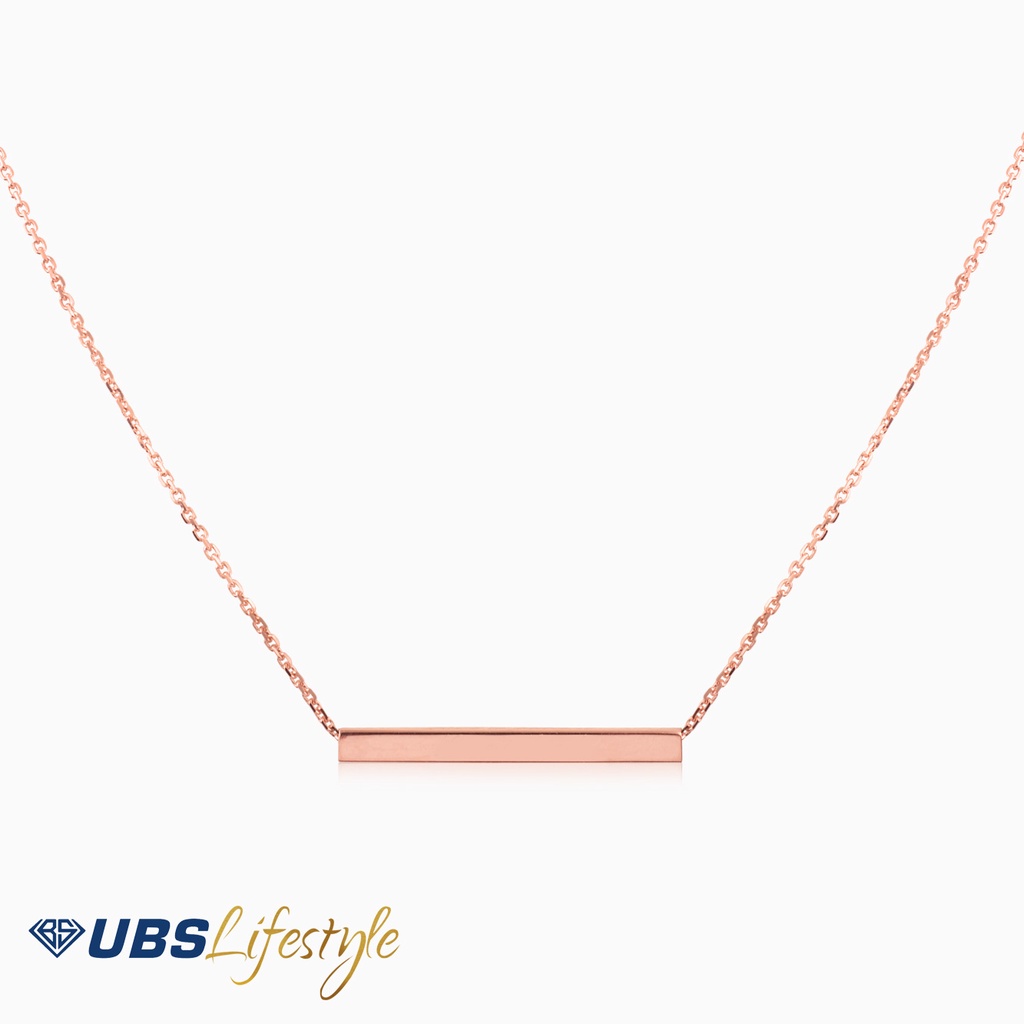 UBS Kalung Emas Lettera - Kkv14133 - 17K