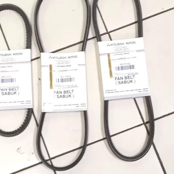 fan belt set ac ps dinamo lancer dangan sohc carburator vanbelt