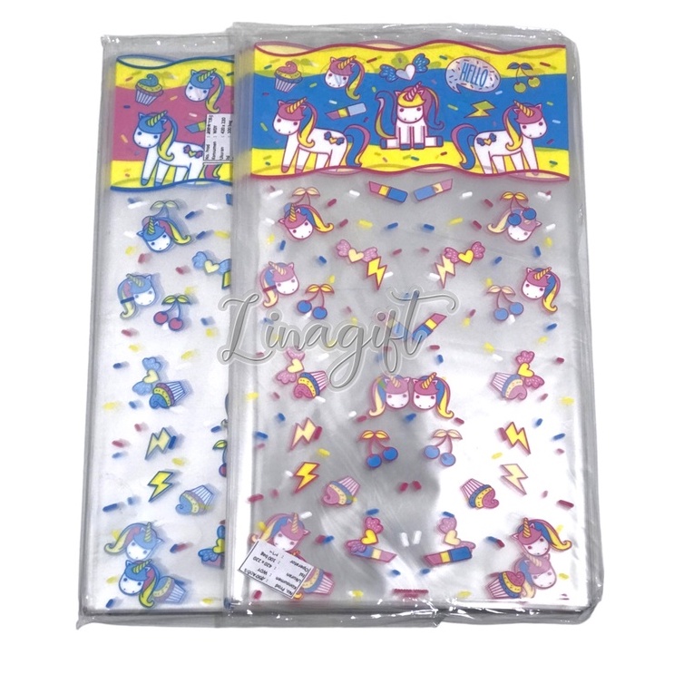 PLASTIK PARCEL OPP / KANTONG PLASTIC SOUVENIR OWL / HAPPY BIRTHDAY / HELLOKITTY / SANWA/ SANSAN WAWA UK 19/ 22/ 27