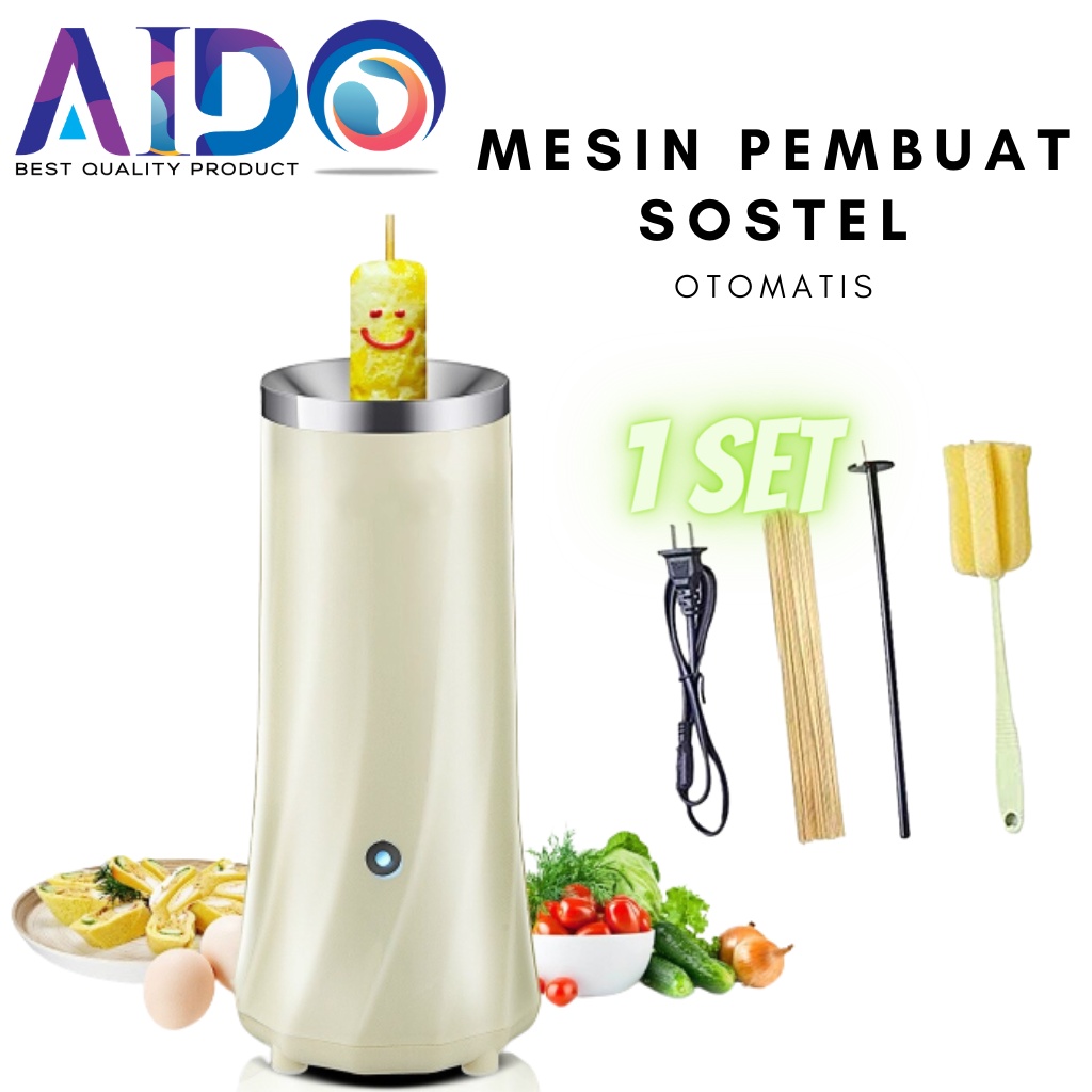 Mesin Sostel Mesin Pembuat Sosis telur Sostel Egg Roll Maker 2888 MESIN SOSIS TELOR - SOSTEL - EGG ROLL MAKER 1 LUBANG - ALAT TELUR SOSIS GULUNG HOMEY