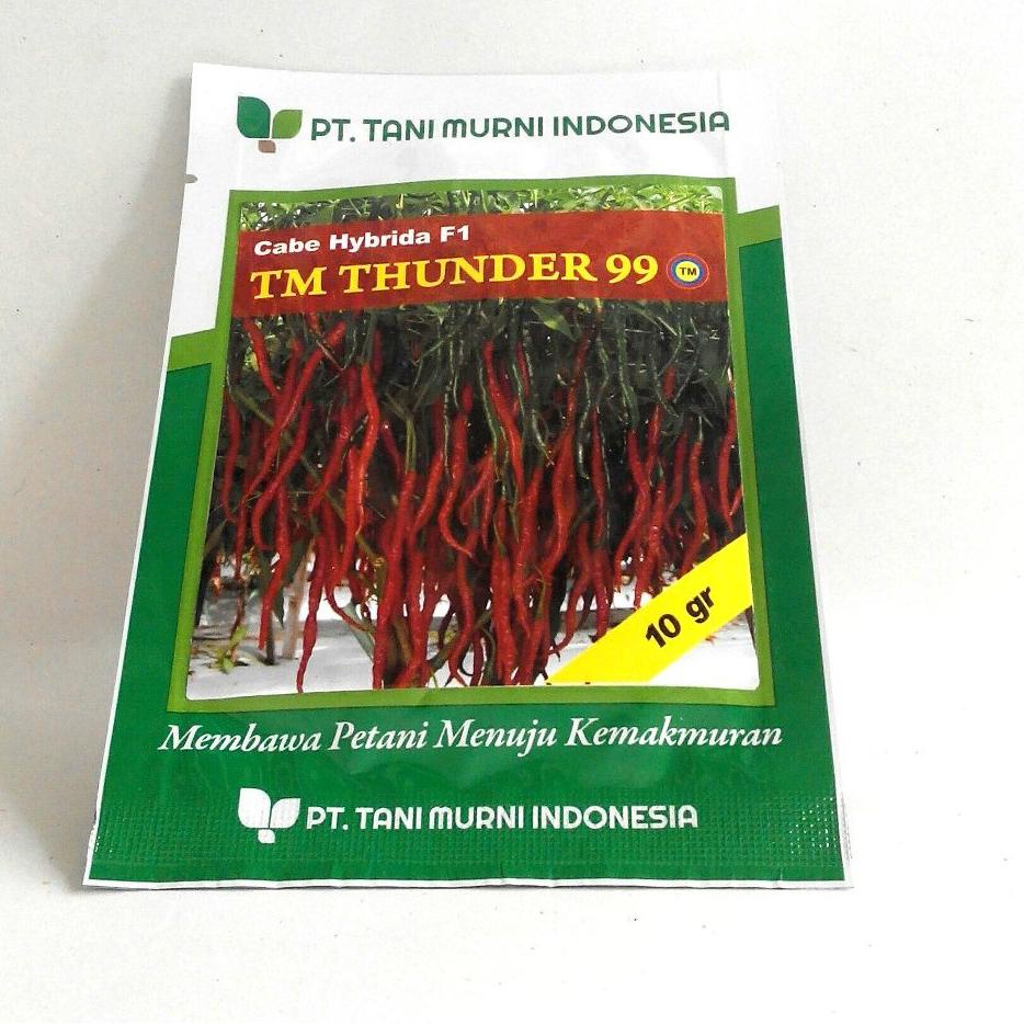 Flash Sale Bibit Cabai Tani Murni TM Thunder 99 Cabe Hibrida F1 - 10 gram