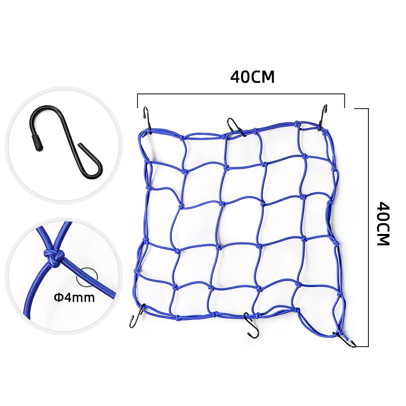 【110 x 110 CM】Car Cargo Net/Jaring Bagasi Atap Mobil Roof Rack/Jaring Plafon Mobil/Car Ceiling Net