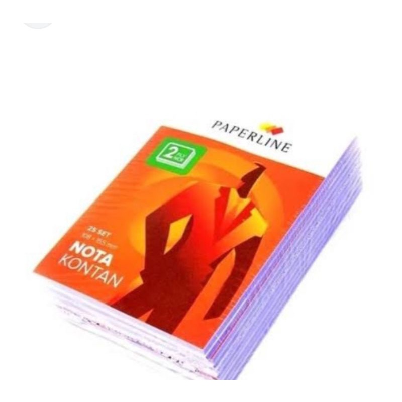 

Nota Kontan Kecil 2 Play Paperline 25 Lembar