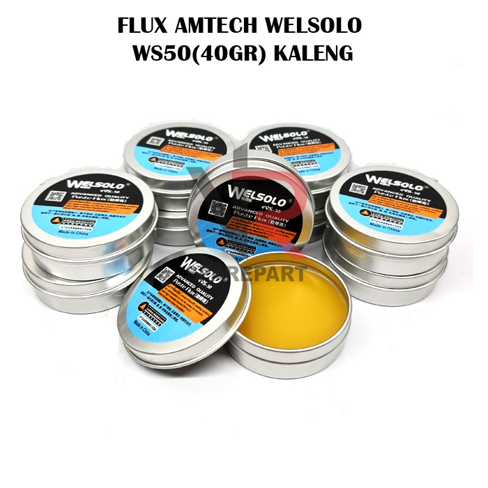 FLUX AMTECH WELSOLO KALENG WS-50 40GR