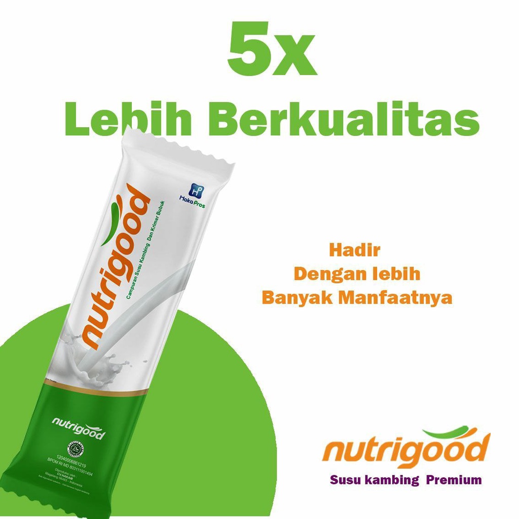 Nutrigood Susu Kambing Murni Susu Bubuk Etawa Premium