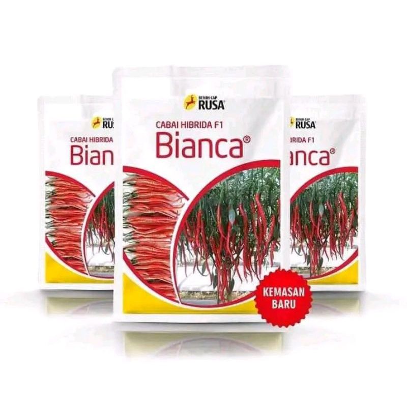 Benih bibit Cabe Keriting Bianca F1 10 gram original