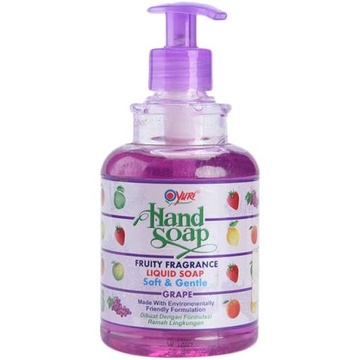 YURI Hand Soap Pump 410ml Soft &amp; Gentle Sabun Cuci Tangan