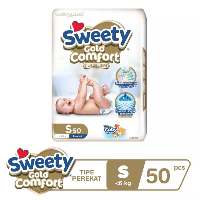 SWEETY GOLD COMFORT PEREKAT NBS 52 / S 50