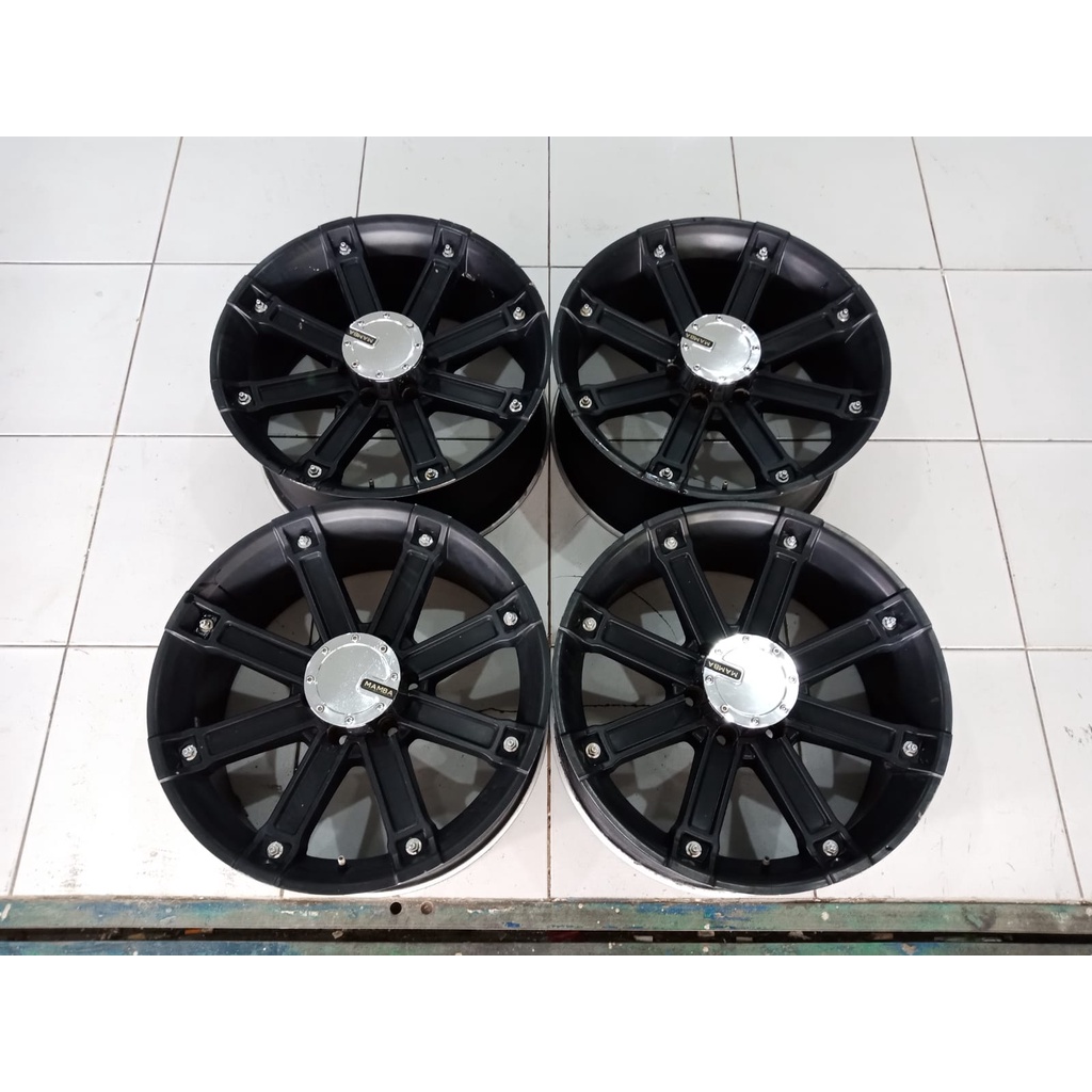 Pelek Racing Bekas Murah Ring 20 Baut 6 Pcd 139,7 Pelek Mobil Pajero, Fortuner, Hilux