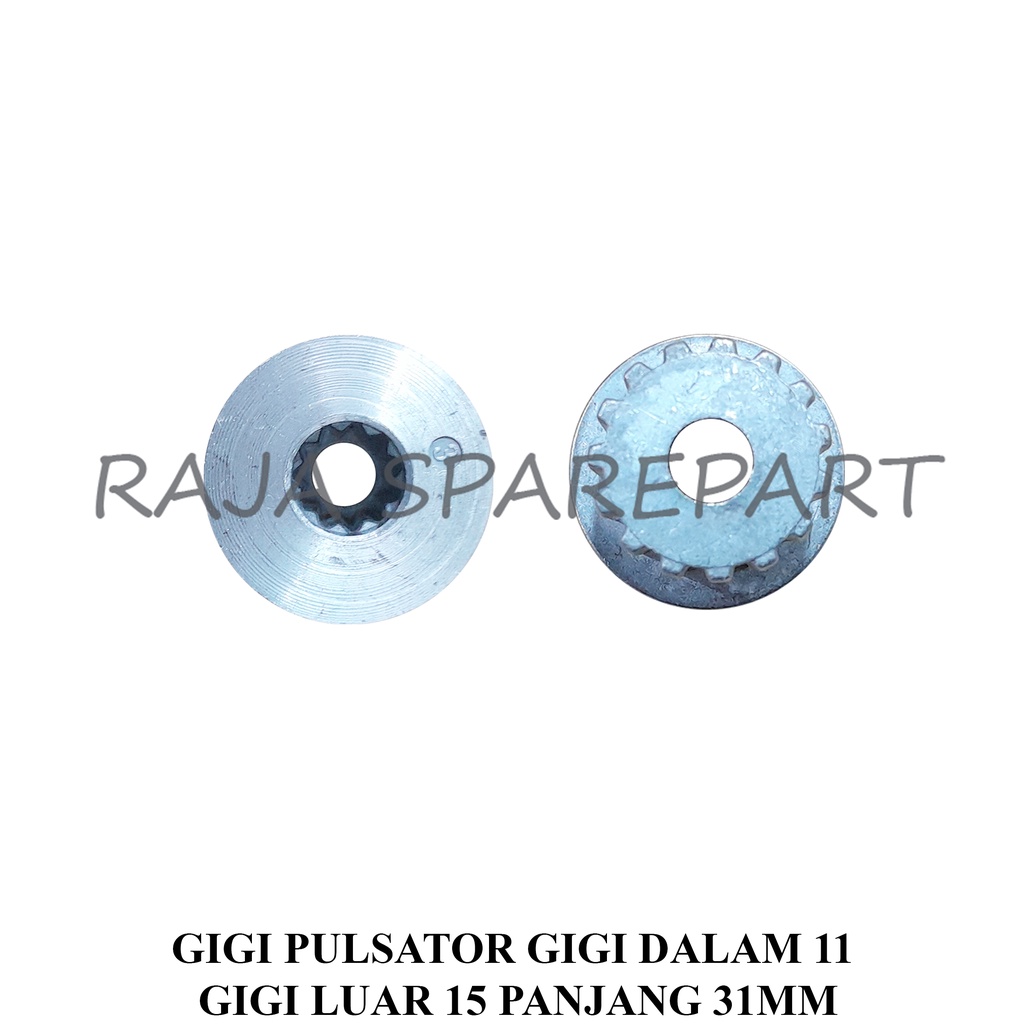 GIGI PULSATOR GIGI DALAM 11 GIGI LUAR 15 31MM (GGP11BB)