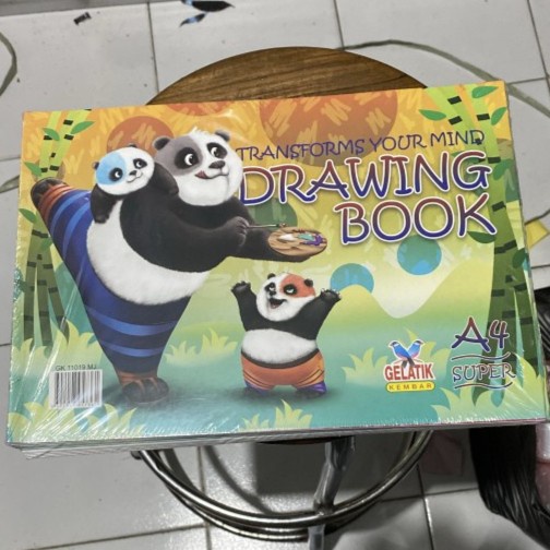 

Buku Gambar GELATIK A4 / Buku Gambar A4 Murah (10 buku) 8 lbr