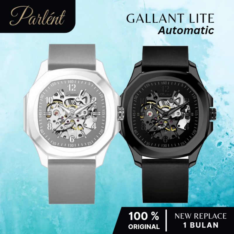 Jam Tangan Pria Automatic Parlent Gallant Lite ORIGINAL Resmi