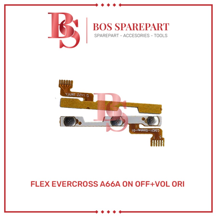 FLEXIBEL EVERCROSS A66A ON OFF + VOLUME ORI