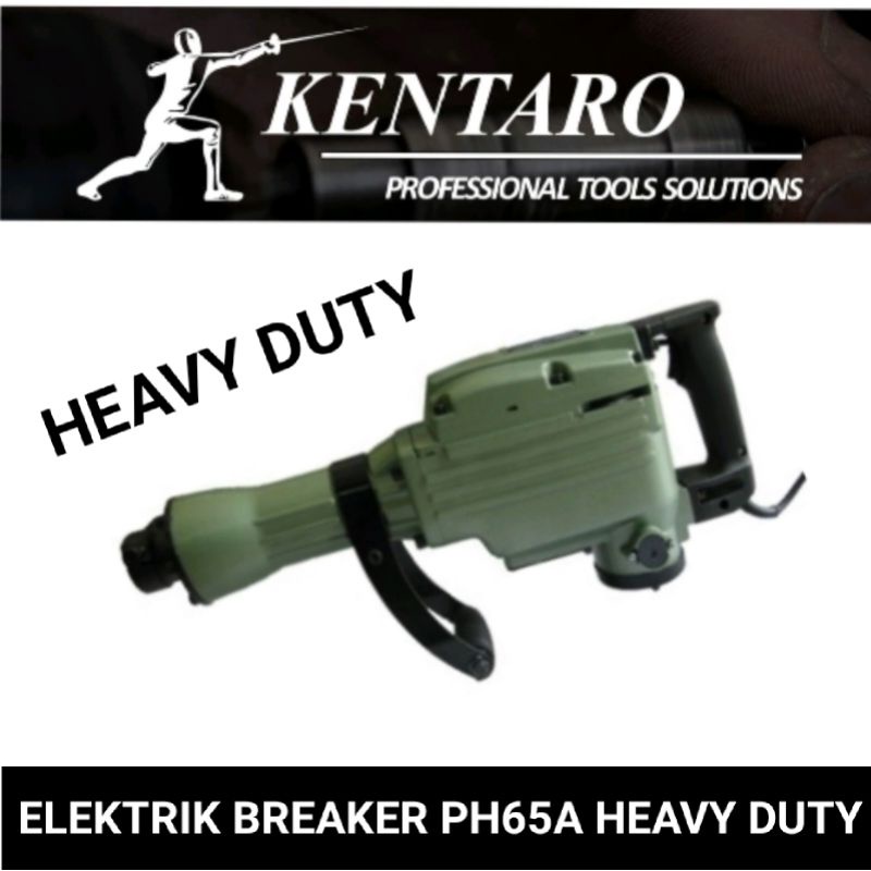 bor elektrik breaker PH65A heavy duty kentaro Japan quality