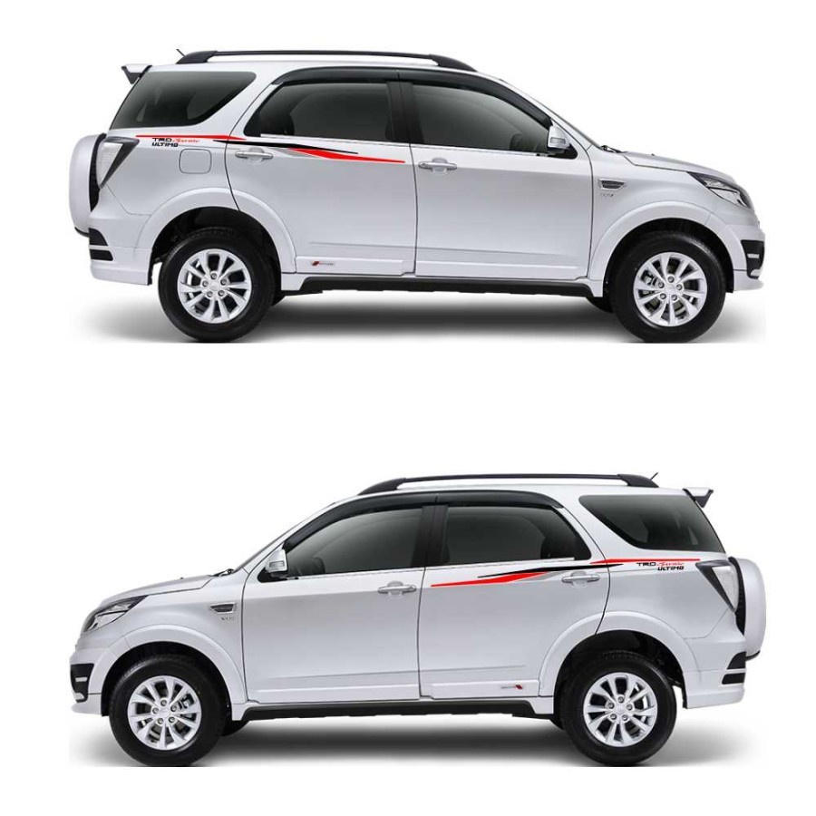 Sticker List body / List Samping Mobil TRD sportivo mobil Rush terios