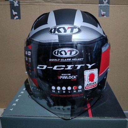 KYT D CITY LUCENT BLACK/SILVER