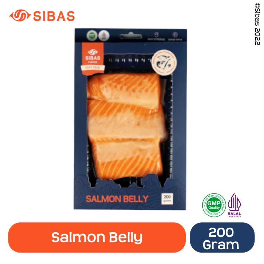 SIBAS SALMON BELLY 200GR