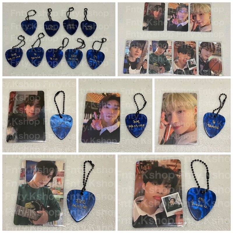 Peak Keyring & Photocard (PC) The Boyz -  The Azit , The Hyundai Pop Up Store MD / Merchandise