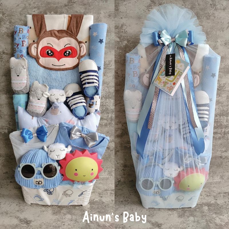 ainunsbaby HAMPERS PARCEL KADO BAYI BARU LAHIR NEWBORN BABY GIFT SET