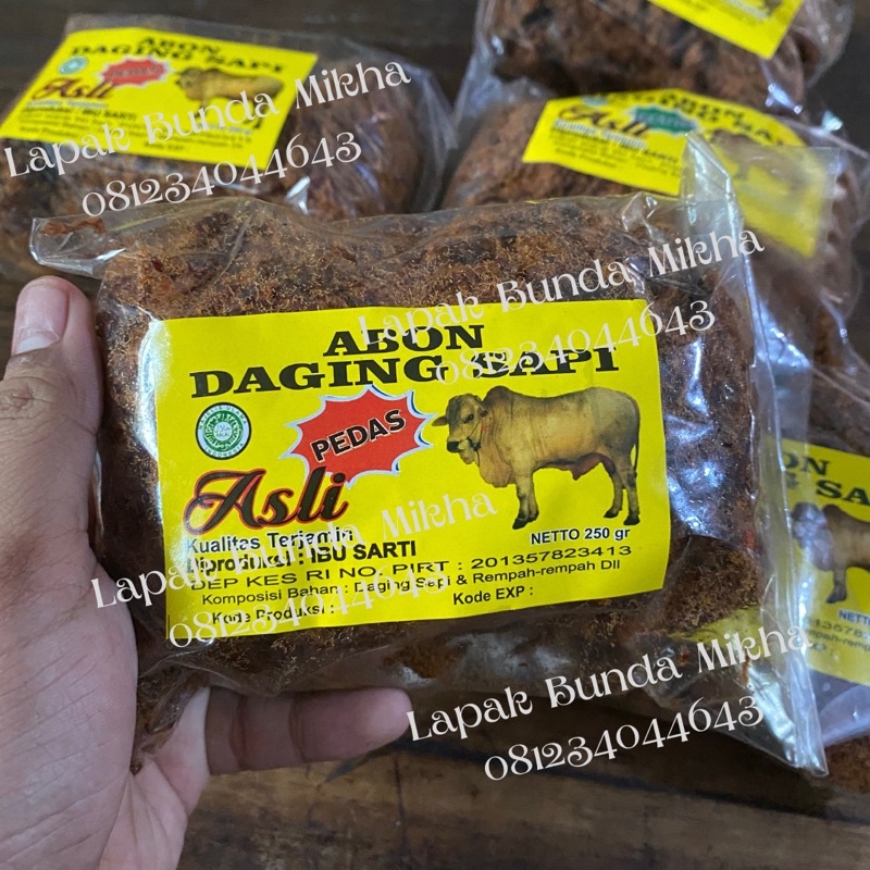 

Abon Sapi Asli
