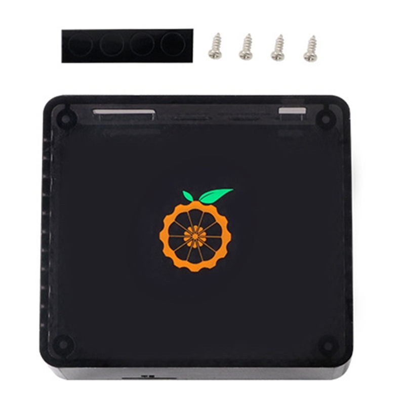 Btsg Untuk Orange Pi Zero2 Penghilang Panas Shell Case Enclosure Untuk Pi Zero2 Motherboard Transparan Case Pelindung