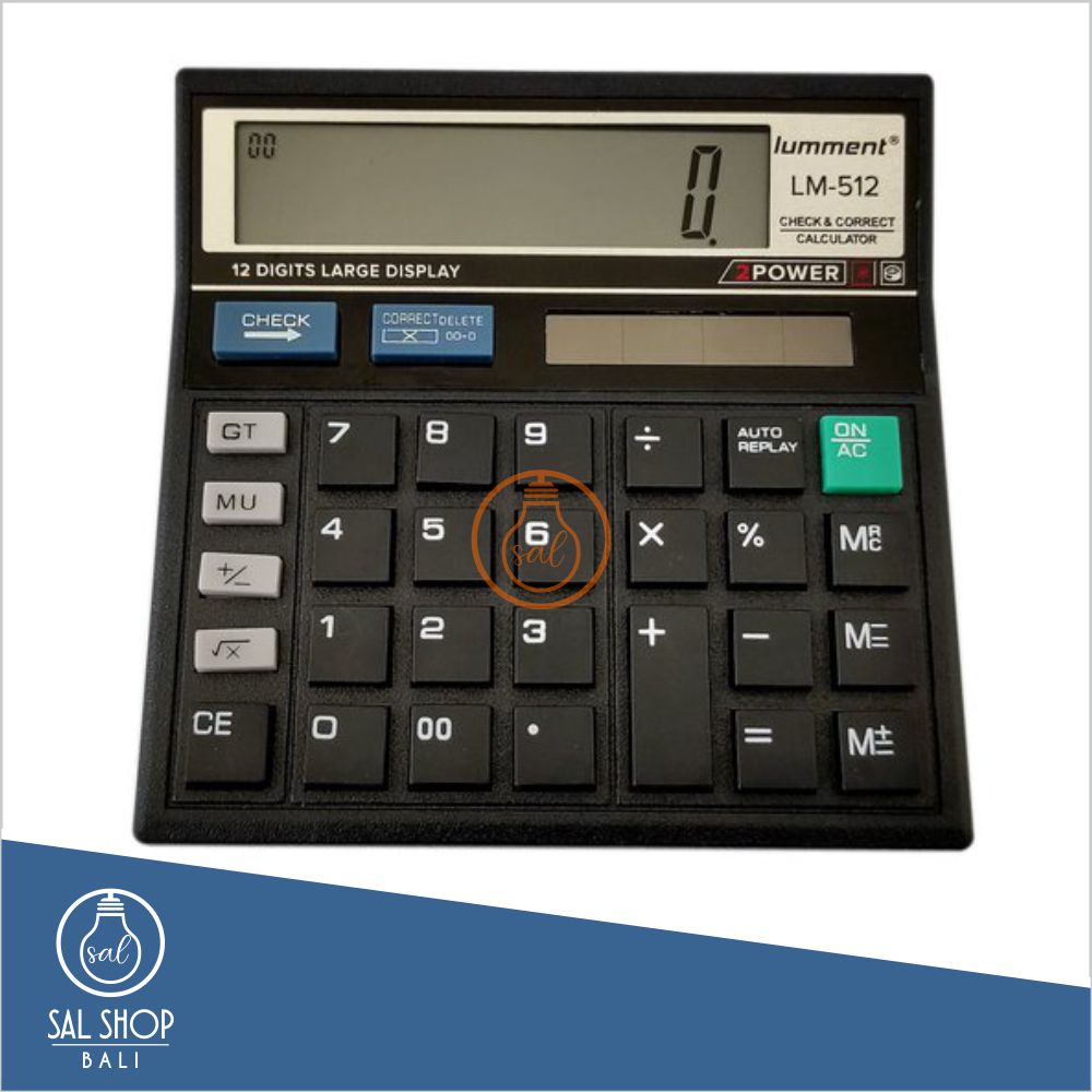 

Kalkulator 12 Digit LUMMENT LM 512 Murah