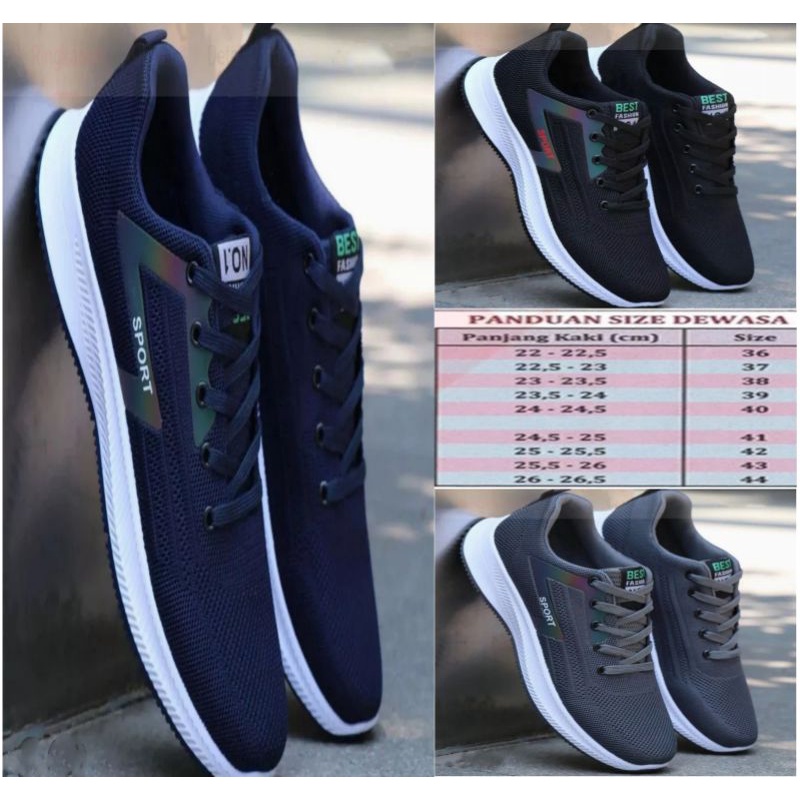 sepatu pria dan wanita fashion sneakers FiveSport trendy dan casual kekinian/sepatu fashion termurah kekinian bisa Cod size 39-43