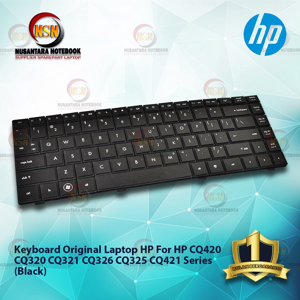 Keyboard Laptop HP CQ420 CQ320 CQ321 CQ326 CQ325 CQ421 Black Series