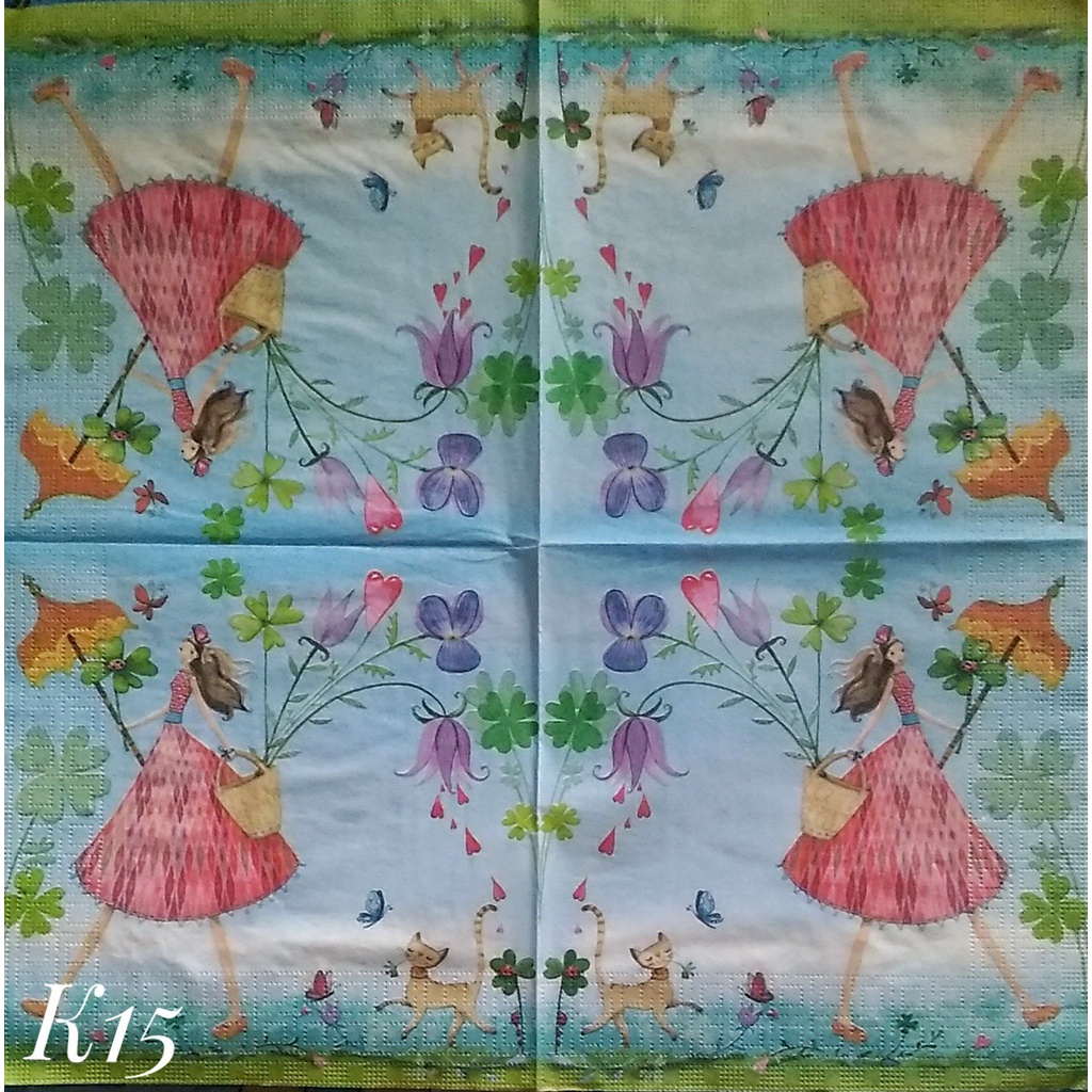 

Napkin Euro Kids K15/ Tissue Decoupage