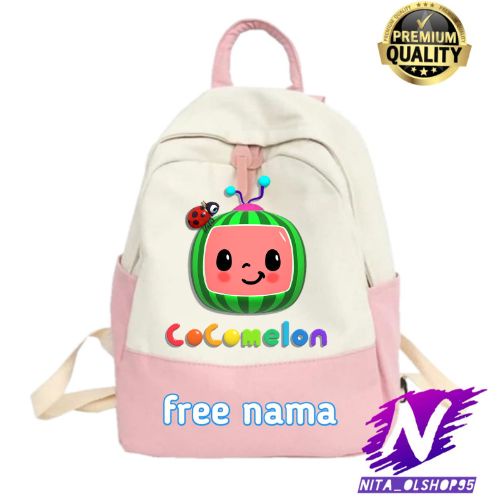 tas cocomelon tas ransel sekolah anak