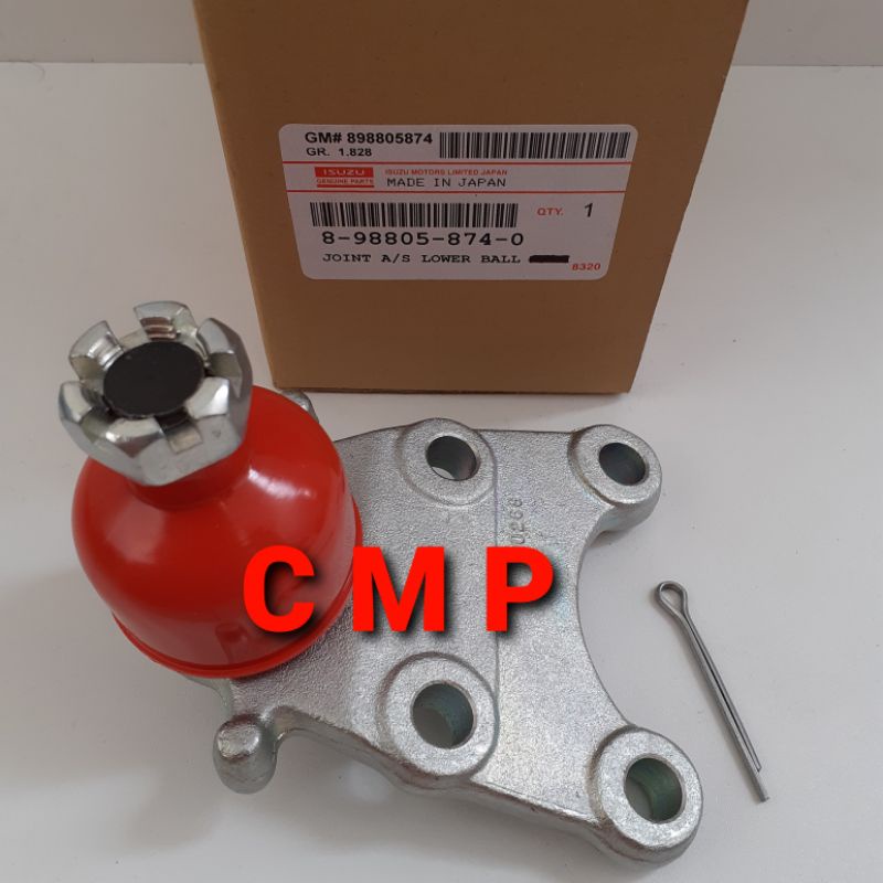ball joint bawah bal ball join low isuzu traga dmax D-Max Dmax mux original japan