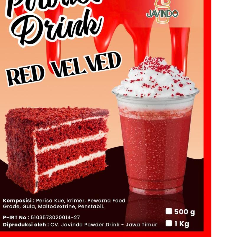 

limited STOCK!Bubuk Minuman Red Velvet|RA9