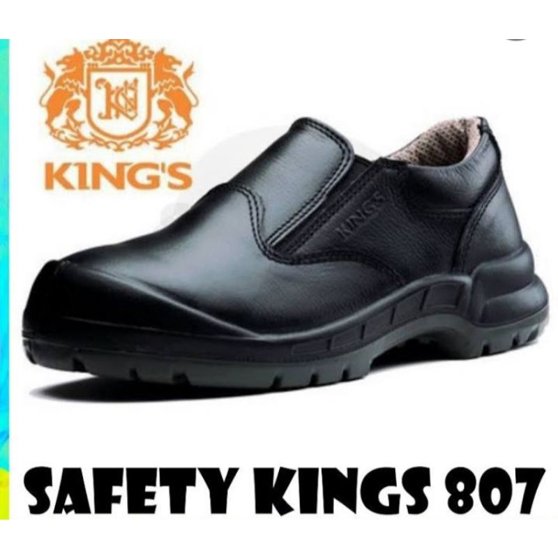 Jual Sepatu Safety KINGS KWD 807 X Safety Shoes Original (UJUNG BESI