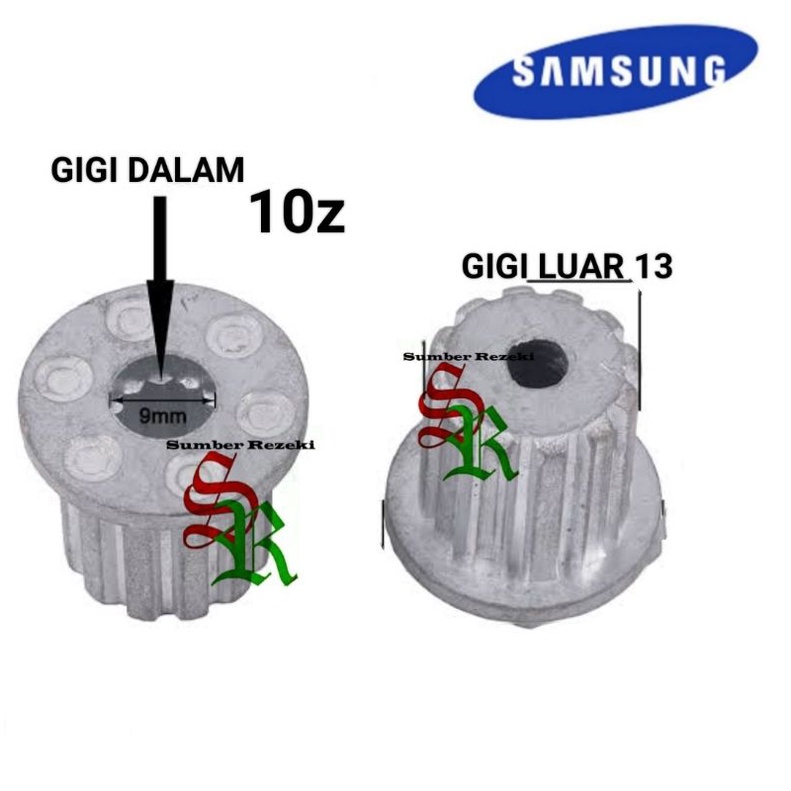 Inti Pulsator Mesin Cuci Samsung Gigi 10
