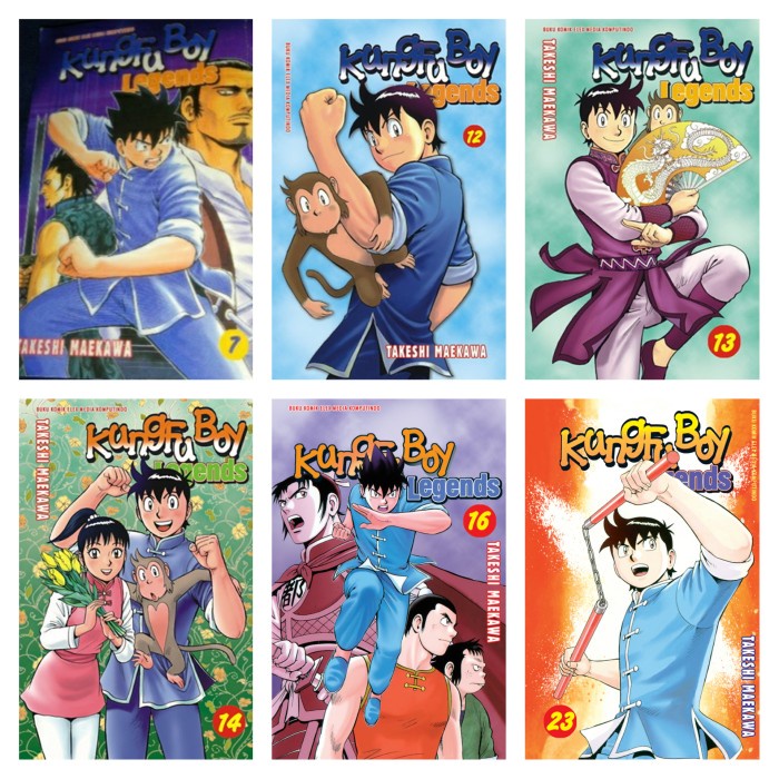 Komik Komik Kungfu Boy Legends Vol. 21 22 23 24 25 26 27 28 29 30 Baru Ori